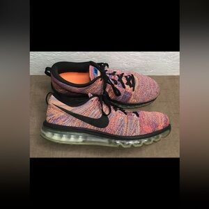 Nike Flyknit Max Men's Running Shoes Multicolor Size 14 Sneakers 2015